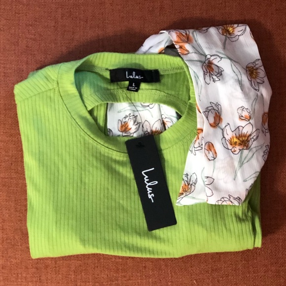 Green Open-Back Ribbed Bodycon Dress - Picture 4 of 4